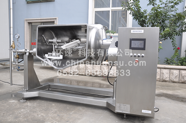 環(huán)速智能攪拌鍋WZL-500真空攪拌鍋、雙軸驅(qū)動(dòng)高配置    環(huán)速科技