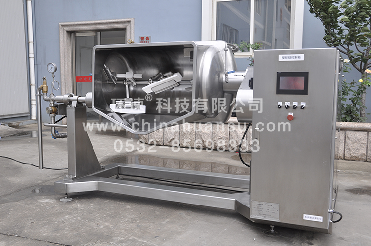 環(huán)速智能攪拌鍋WZJ-500可傾式攪拌鍋、人體高度配置       環(huán)速科技