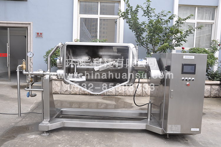 涼菜智能攪拌鍋WZJ-500，觸摸屏式設(shè)計