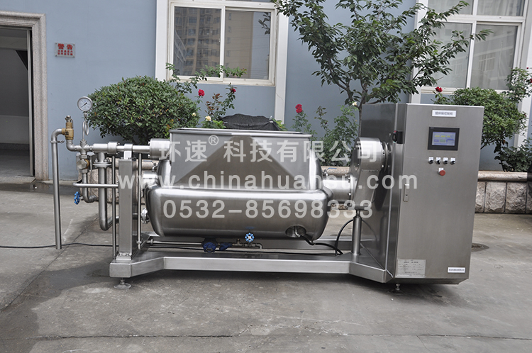 中餐智能攪拌鍋WZJ-500，觸摸屏式設(shè)計(jì)